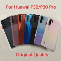 ใหม่เหมาะสำหรับ Huawei P30 Pro ฝาหลังปิดโทรศัพท์หลังกระจกหลังเคสเหมาะสำหรับ Huawei P30ฝาหลังปิดโทรศัพท์ + เลนส์กล้องถ่ายรูป