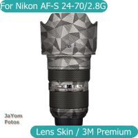 AF-S สติกเกอร์กล้อง24-70/2.8กรัมสติกเกอร์เลนส์กล้องถ่ายรูปเคลือบฟิล์มสติ๊กเกอร์ไวนิลติดรถยนต์ผิวสำหรับ Nikon 24-70มม. 2.8กรัม ED 24-70 2.8 F2.8 F2.8G 24-70/2.8