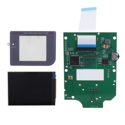 1 Set New Verison Backlight Backlit LCD Kit Bright Backlit LCD Screen Kit for GameBoy DMG 001 GB DMG Console