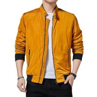 [COD] Cross-border spring and autumn new jacket mens stand-up collar casual business top European fashion