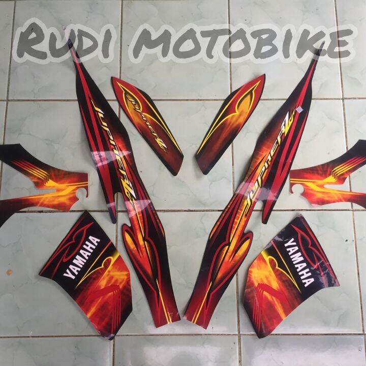 STIKER STRIPING ORIGINAL YAMAHA JUPITER Z NEW | Lazada Indonesia