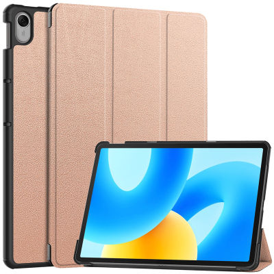 สำหรับ Huawei MatePad 11.5อากาศเคส2023 Huawei MatePad 11.5 2023 Casing Tablet หนัง PU พับสามทบฝาครอบป้องกันเปลือกแข็ง