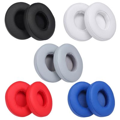 Replacement Ear Pads For Beat Solo2 Solo3 Solo 2 3 Wireless Headphone Replacement PU Leather Earpads Earmuffs