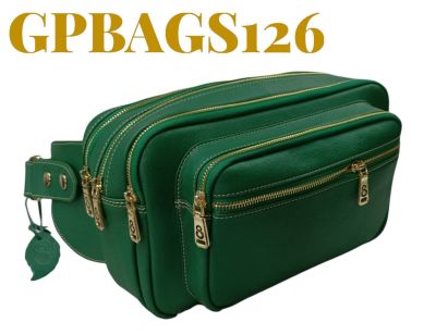 GPBAGS กระเป๋าคาดเอว รุ่น-N126-05 หนังชามัวส์ ขนาด 11 นิ้ว กระเป๋าแม่ค้า กระเป๋าพ่อค้า กระเป๋าคาดเอว-คาดอกหนังวัวแท้