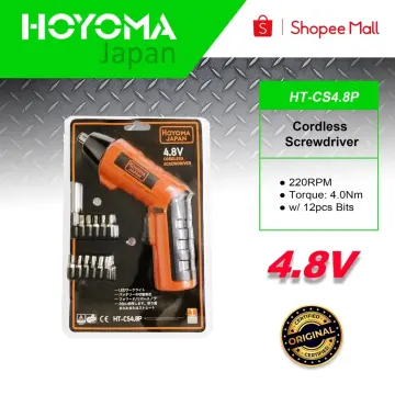 Buy Hoyoma Cordless Screwdriver online Lazada .ph