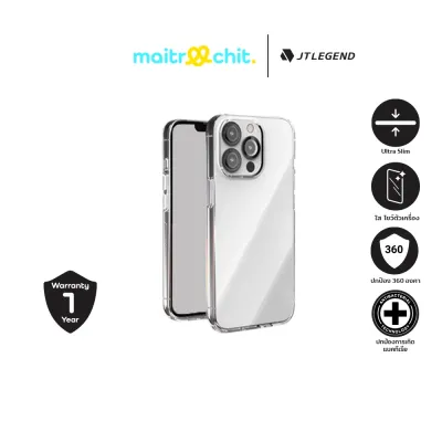 JTLEGEND รุ่น Crystal Feather เคสสำหรับ iPhone 13 mini / 13 / 13 Pro / 13 Pro Max