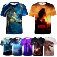 Godzilla King of the Monsters T-shirt Unisex Adults Casual Short Sleeve T Shirt