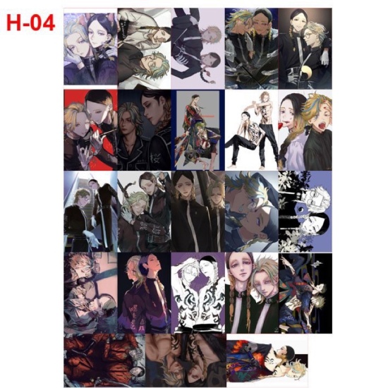 23 ảnh card tokyo revengers rindou haitani sanzu ép lụa khác nhau - ảnh sản phẩm 1