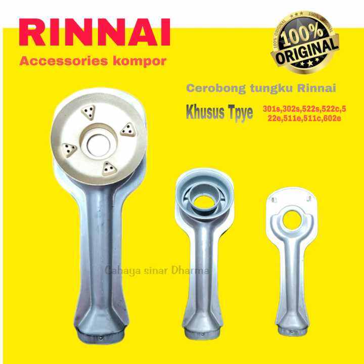 Rinnai Corong Tungku Api Burner Kompor Gas Rinnai Original Ri C E E C E