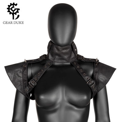 Supply European And American Punk Armor Shawl Vest Female Halloween Cos Ball Show Props