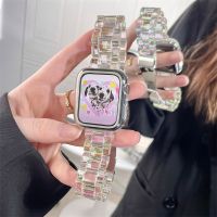 ◇✖ Resin Strap For Apple Watch Band 44mm 40 45mm 41mm 38 42 49 Bracelet Colorful For iWatch Series 4 5 6 SE 7 Replacement Watchband