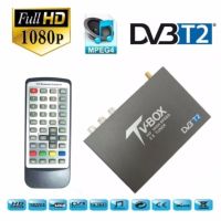 DVB-T2 กล่องรับสัญญาณ TV Digital ติดรถยนต TV DVB - T2 HD สองเสาสัญญาณ (0610)