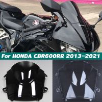 Motorcycle Accessories CBR600RR Windshield Windscreen Wind Deflector Double Bubble for Honda CBR 600 RR F5 2013-2019 2020 2021