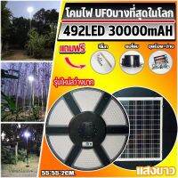 MLLIGHT -รุ่นใหมไฟสนามโซล่าเซลล์UFO 100000wแผงโมโน MONO 55CM UFO 6 ทิศทาง แสงขาว ไฟสนาม UFO ไม่รวมเสา ไฟหัวเสา ไฟถนน มีราคาส่ง