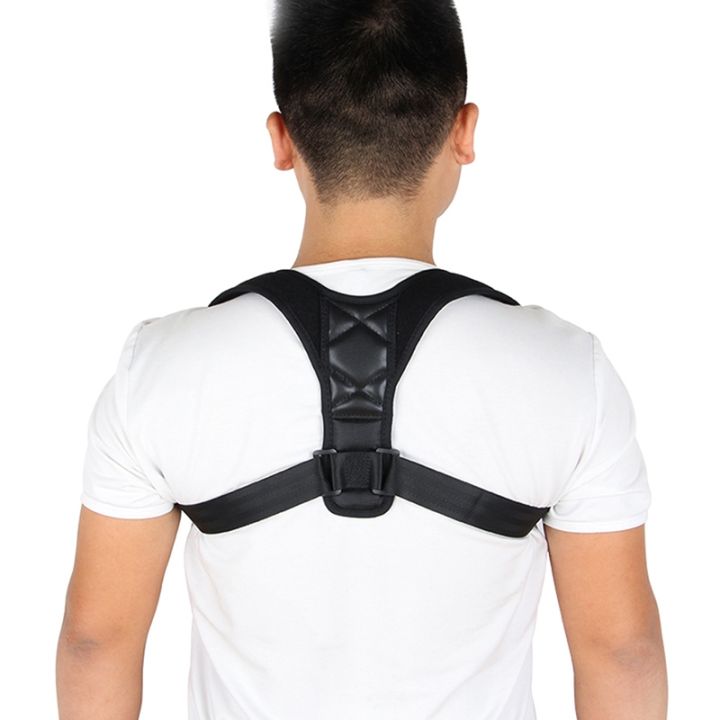 black-back-correction-hump-strap-medical-adjustable-clavicle-posture-corrector-men-women-upper-back-brace-shoulder-support-belt