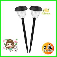 ไฟจัดสวน SOLAR BEC MALTA 0.2 วัตต์ วอร์มไวท์ สีดำSOLAR GARDEN SPIKE LIGHT BEC MALTA 0.2W WARM WHITE BLACK **จัดส่งด่วนทั่วประเทศ**