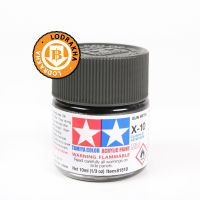 สีโลหะสูตรน้ำ Tamiya Acrylic X10 GunMetal 10ML