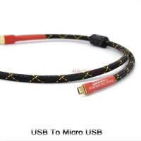 [Belle]สาย Hifi Micro USB USBType A ถึง Micro USB Audio Data Cable สำหรับ DAC Mobile PC