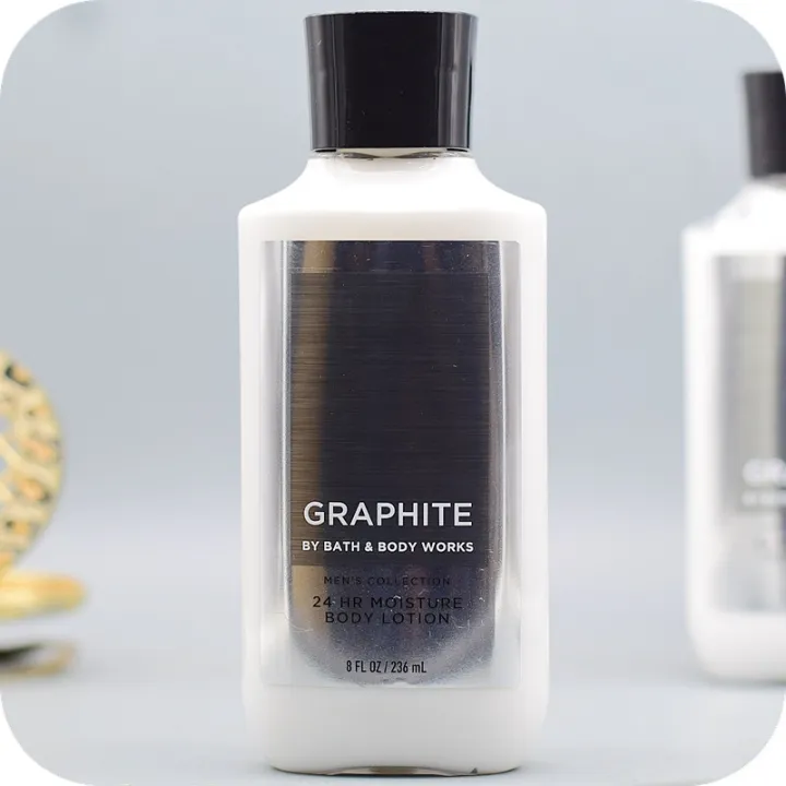BBW Blackstone Graphite Fragrance Moisturizing Body Lotion 236ML