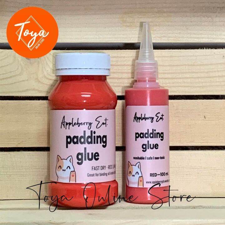 【READY STOCK】 RED Padding Glue ( for DIY Notepad )♣ Lazada PH
