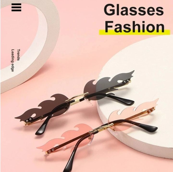 แว่นตาโลหะแว่นตากันแดดฟิล์มสะท้อนแสงแบบวินเทจสำหรับผู้หญิงแว่นกันแดดเปลวไฟสุดฮอต2021-uv400แว่นตาสำหรับขับรถรถ