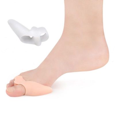 ♘ 1Pair Big Thumb Toe Foot For Daily Use Hallux Valgus Silicone Correction Gel Toe Bunion Guard Foot Care Toe Separator