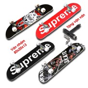 Ván trượt người lớn thể thao skateboard chất liệu gỗ phong ép cao cấp 7