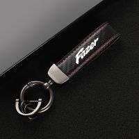 Leather Motorcycles keychain horseshoe buckle jewelry key chain for Yamaha Fazer 250 FZ6 FZ8 FZ1 FZS600 Accessories