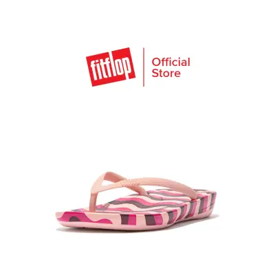 FITFLOP IQUSHION WAVE-PRINT รองเท้าแตะผู้หญิง รุ่น GS1