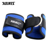 1 คู่ Body Building Resistance Band D-ring สายรัดข้อเท้าออกกำลังกายที่บ้านการออกกำลังกายข้อเท้า Cuffs Leg Power Training