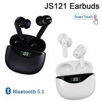 ZZOOI TWS JS121 Bluetooth 5.1 Earphones Wireless Earbuds Noise Camcelling Headset with Mic Sport Headphones for iPhone Samsung Xiaomi