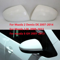 สำหรับ Mazda 2 Demio DE 2007-2014 3 BL 6 GH 2007-2013รถด้านหลังดูกระจกฝาครอบไม่มีไฟรุ่น