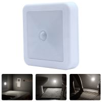 ◈☁ IR Motion Sensor LED Wall Lights Night light Auto On/Off Battery Operated Lamp for Hallway Pathway Staircase Bedside