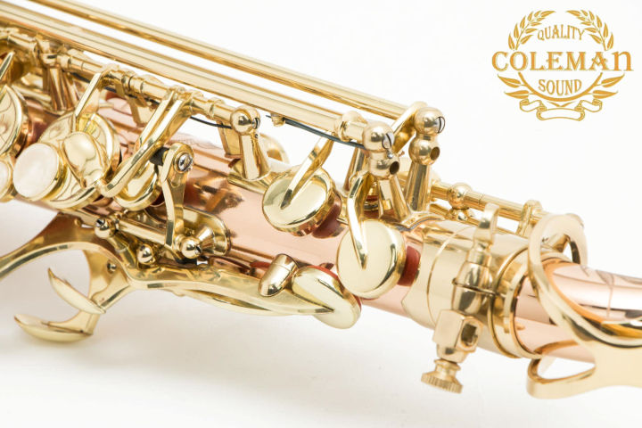 แซกโซโฟน-saxophone-alto-coleman-clc-557a-phosphor-copper