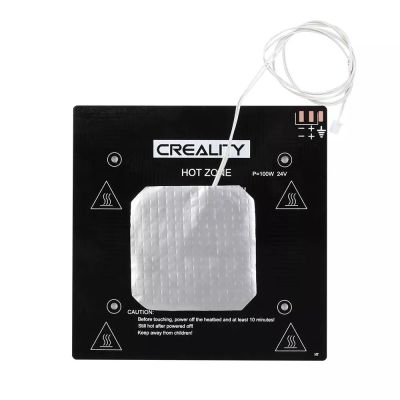 CREALITY 3D Printer Part Ender-2 Pro Hotbed Kit Replacement Heatbed Plate with Soft Magnetic Sticker Plate for Ender-2Pro  Power Points  Switches Save