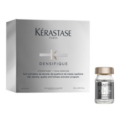 Kerastase Densifique STEMOXYDINE+YANG COMPLETE Hair Density, Quality and Fullness Activator Program 30 x 6 ml