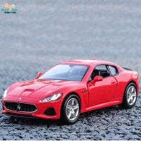 M-Baby 1/36สเกลมาเซราติรถโมเดล Diecast MC20รถดึงถอยหลังขนาดเล็กของเล่นเด็กโมเดลรถยนต์สำหรับของขวัญคริสต์มาสวันเกิด MBaby-MY