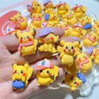 20ชิ้นตุ๊กตาปิกะจูการ์ตูน Pokemon ภาพอนิเมะสร้อยคอจิวเวลรี่เรซิ่นอุปกรณ์ของเล่นเด็กตกแต่งโทรศัพท์แบบสร้างสรรค์ของขวัญวันเกิด