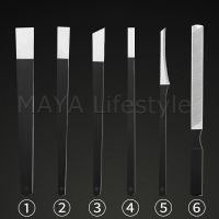 MAYA ชุดมีดแซะเล็บขบ ตัดเล็บขบ  ที่งัดเล็บ แต่งเล็บ stainless steel pedicure knife