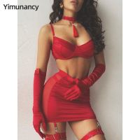 【CC】❦✙  Yimunancy Choker Tassel Set 5-Piece Brief Garter