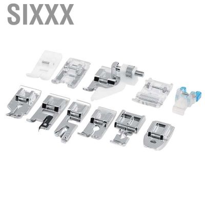 [READY STOCK] 11PcsSet Household Sewing Machine Parts Quilting Zipper Walking Foot Presser Feet Kit