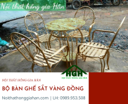 Bàn ghế sắt sân vườn Tp.HCM Hồng Gia Hân G0929