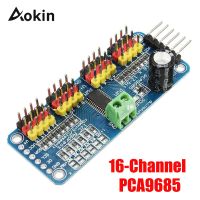 【New-store】 16ช่อง12-Bit Pwm/Servo Driver-i2c โมดูลอินเตอร์ Pca9685สำหรับ Arduino หุ่นยนต์ Raspberry Pi Shield โมดูลแผงวงจรเซอร์โว