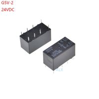 Yingke รีเลย์ G5v-2-24vdc ไฟฟ้า Omron 5ชิ้น24vdc 2a 250vac 8pin G5v G5v-2 Dc24v Dc 24V Realys