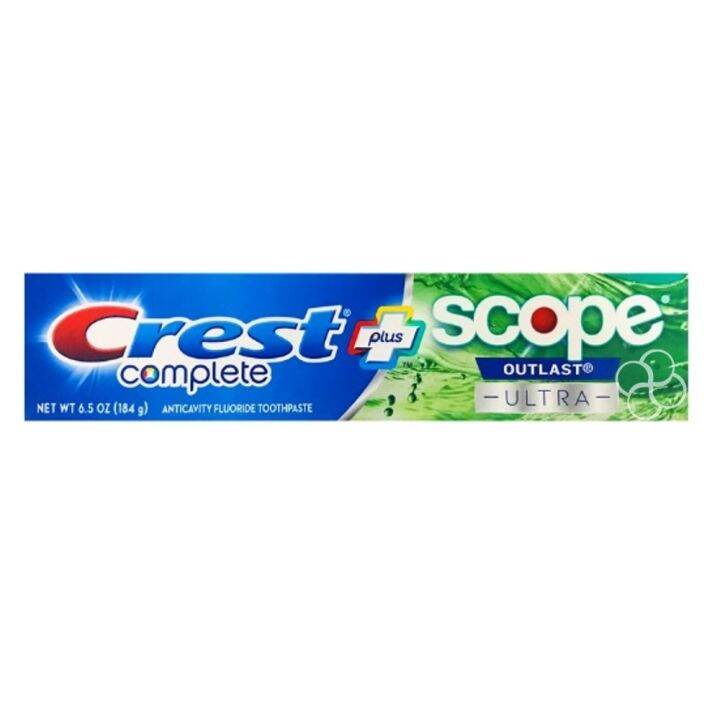 Crest Complete Plus Scope Outlast Ultra Toothpaste 178g | Lazada PH