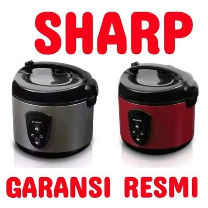 MAGIC COM / RICE COOKER SHARP KS N18MG SL/RD [1,8 LITER] (GARANSI RESMI