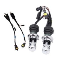 BKK XENONหลอดไฟ XENON HID หลอด 1คู่ พร้อมรีเรย์ ขั้วH4-H/L มีค่าสี 4300K 6000K 8000K 10000K 12000K 30000K ไฟหน้ารถยนต์ พร้อมติดตั้ง