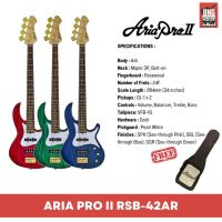 ARIA PRO II RSB-42AR กีตาร์เบสไฟฟ้า ยอดฮิต เสียงดี งานสวย Electric Bass