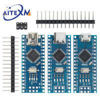 Mini-CJenis-CMikro Usb Nano 3.0พร้อม Bootloader Nano Yang ใช้งานได้กับ Arduino CH340 Usb ใช้งาน16Mhz ATMEGA328P