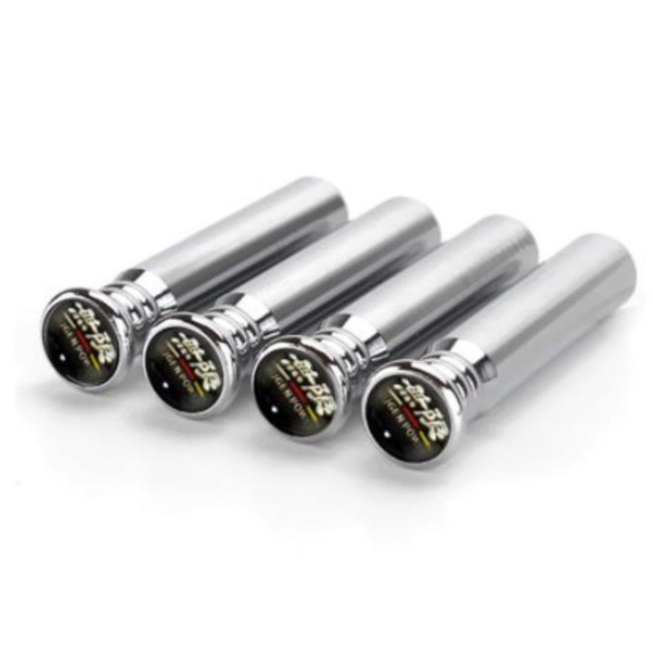LAIFU 4pcs/set 8mm Car Door Lock Knob Pull Pins Alloy Auto Security Door Lock Pins Knob Lift for